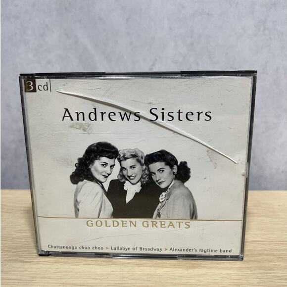 Golden Greats by Andrews Sisters (CD, 2001, 3 Discs Mint Condition - Picture 1 of 4